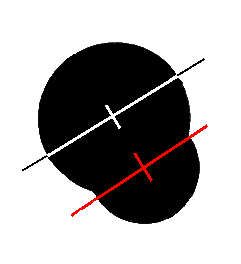Pivot Hole with Centerlines