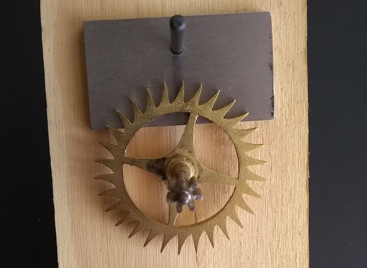 metal blank and escape wheel