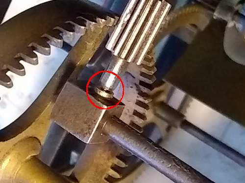escape wheel bushing