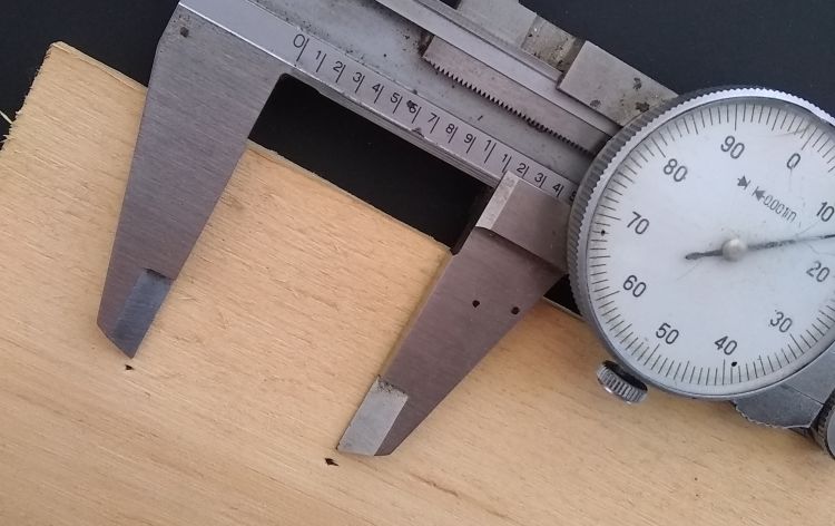wood layout panel